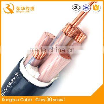 0.6/1kv Yjv 3x25+2x16mm2 Pvc Insulated 5 Core Power Cable photo-5