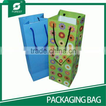 VARIOUS STYLE CUSTOM PRINT PAPER PACKAGING BAGS FOR FANCY GIFTS