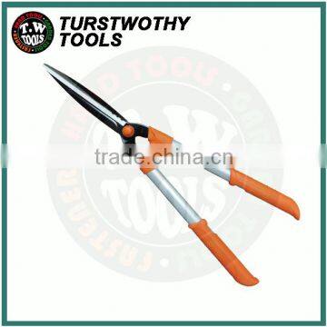22" light PTFE adjustable aluminum handle soft TPR grip garden shear hedge trimmer