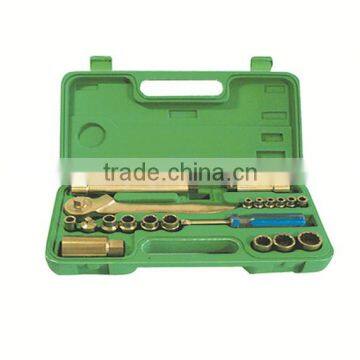 Heavy duty socket sets non sparking tools aluminum bronze sockets