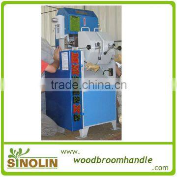 wood broom handle machine