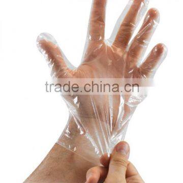 pe disposal gloves,glove household,five finger cleaning glove with scouring pad