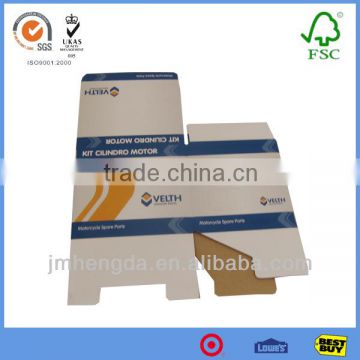 Strong and simple hot sale color corrugated boxes for kit motor