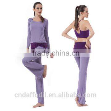 Custom wholesale Chinese design yoga wear for women