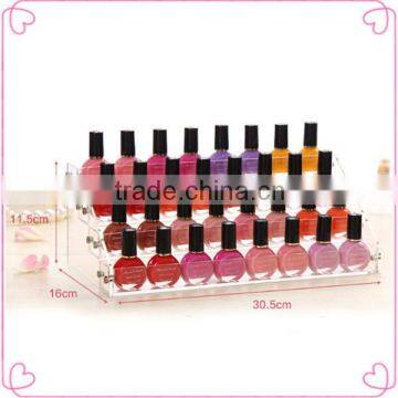 New beauty nail polish display stand,nail polish bottle holder factory