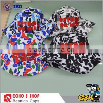 large brim big brim blank ponytail bucket hat