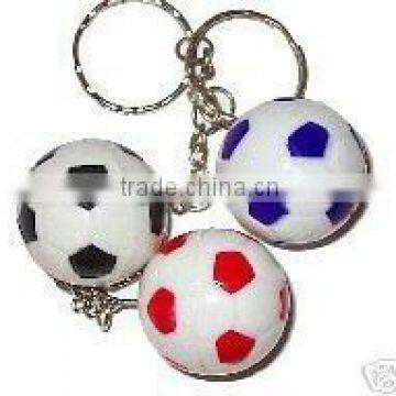 Nice PU soccer ball keychain