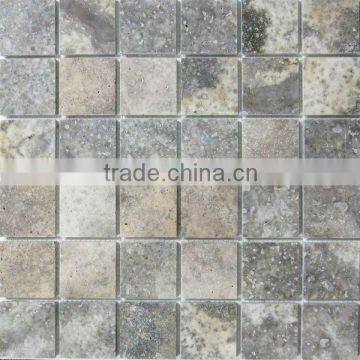 Brick travertine tile