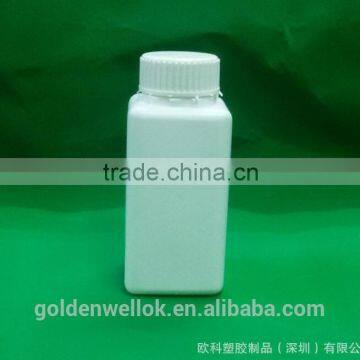 250ml LDPE wide mouth bottle for chemical industriral