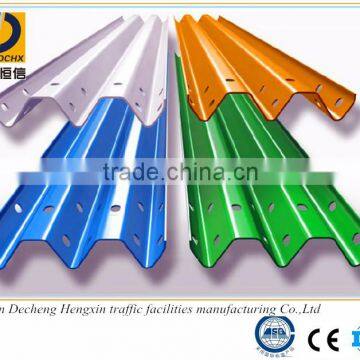 thire-beam highway safety guardrails
