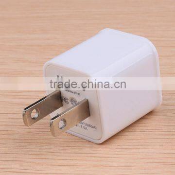 Best Selling Mini Travel charger For Phone Battery Fast 1A USB Charger