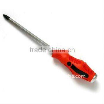 Screwdriver with PVC handle