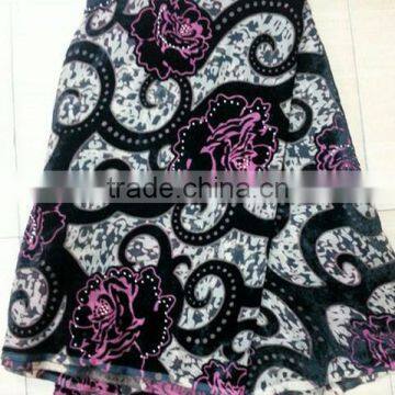 high quality fashion african velvet lace