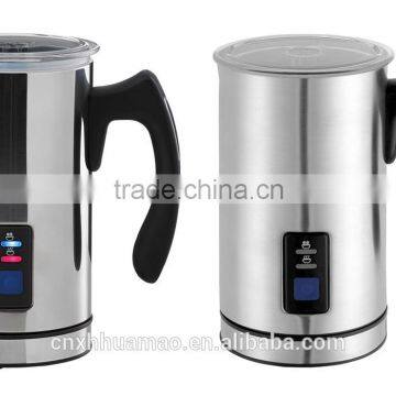 N3 Premier Automatic Electric Stainless Steel Milk Frother Foamer and Warmer for Cappuccino Latte , Milk Foamer Maker photo-4