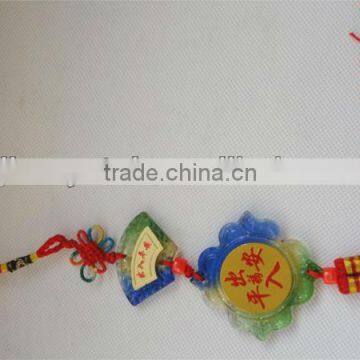 Elegant Crystal Car Pendants ,CHINESE ELEMENT DECORATION