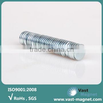 Good performance sintered disc neodymium magnet for metal detector