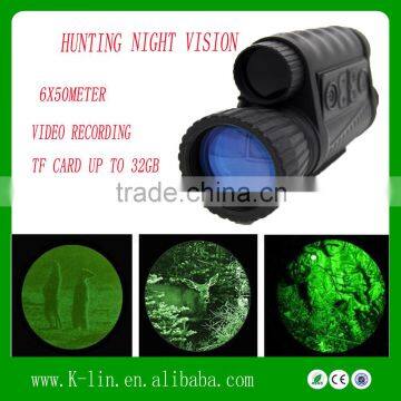 6x50Meter Telescopic sights Infrared Laser Sight ,Monocular Thermal Weapon Night Vision Sight,