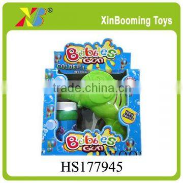 Newest plastic bubble gun with light / bubble toy