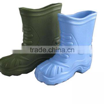 Cute kids eva boots light weight whole sales colorful boots 1106