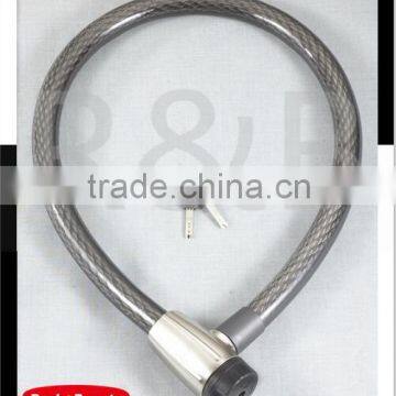 RL-2322 steel cable lock with dust cover