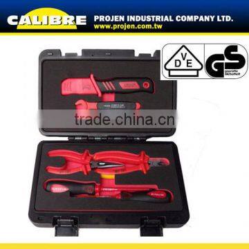 CALIBRE 9pc 1000V Insulated Knife and Insulated plier set