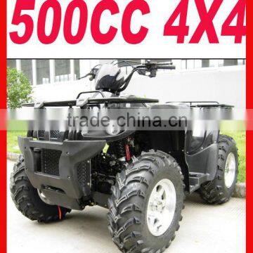 Specialize production Black 4 wheel 500cc atv for sale