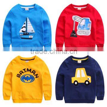 Children Clothing Round Collar Hoodies Pullover Child Clothes Of Made In China