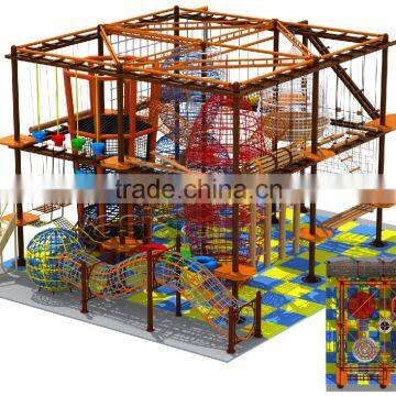 Outdoor Play Stucturer Rope Course Adventure photo-2
