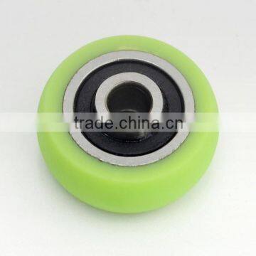 4x18x7mm TPU bearing wardrobe rail wheels