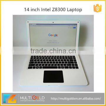 Good Quality Ultrathin Laptop 14 inch IPS Screen 1920*1080 Intel BayTrail T3 Z8300 CPU 2GB RAM 32GB WIFI Computer Laptop