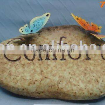 garden decoration, ceramic garden stone