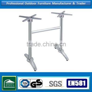 modern aluminum table base