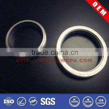 Custom made polish cnc machining steel spacer ring