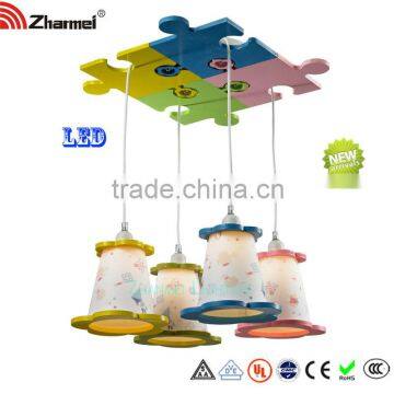 Colorful Jigsaw Kids Ceiling Lamp