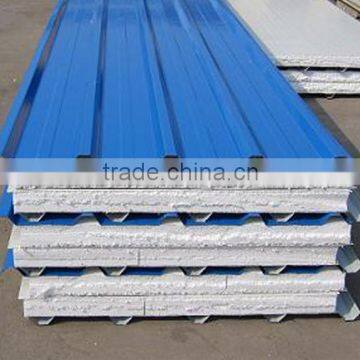 Hot Sale Light Steel Color Corrugated EPS Sandwich Panel