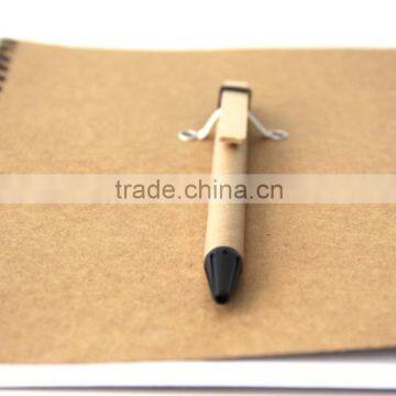 Recycled notebook environmental notebook spiral notebook with elastic,Wenzhou,made in china