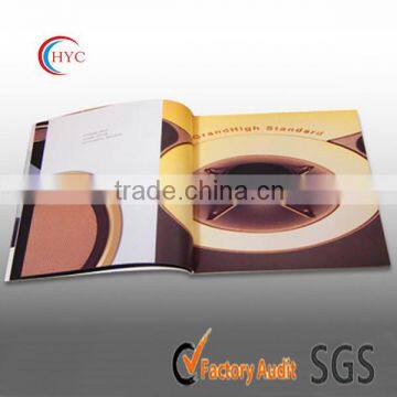 custom design printed product paper brochure