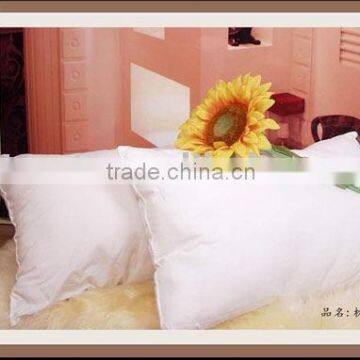 Down proof fabric & silk cotton pillow