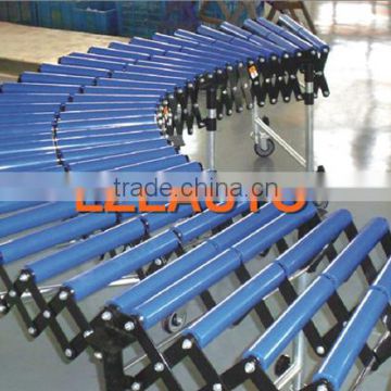 Telescopic plastic roller Conveyor