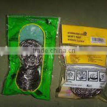 stainless steel scrubber galvanized scrubber iron scrubber