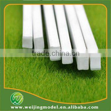 White Plastic Model Square Tube in Plastic Profile photo-6