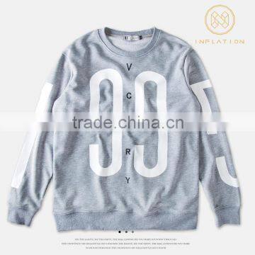 Basic Crew Neck Wholesale Polyester Hoodies with factory price