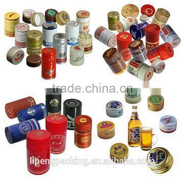 High Sealing Function Beautiful Custom Designable Cheap ROPP Beer Bottle Caps and bottle with Molding Liner