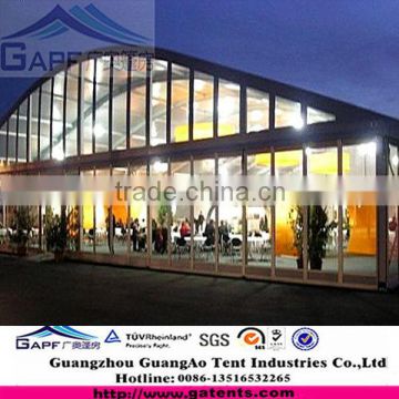 China gold manufacturer top sell curved canopy tent