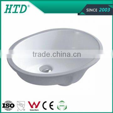 HTD-107D Factory Direct Cheap Price Ceramic Under Counter Basin