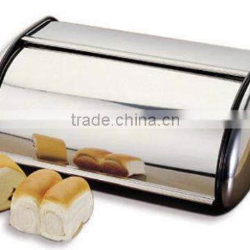 stainless steel green bread box