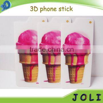 fashion plastic PET 3d printing sticker