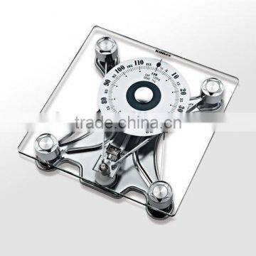 Mechanical bathroom scale