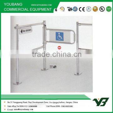 single automatic swing gate