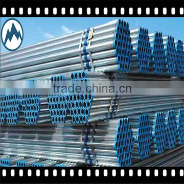 Hot dipped galvanized schedule 40 steel pipe / mild steel pipe with low galvanized iron pipe